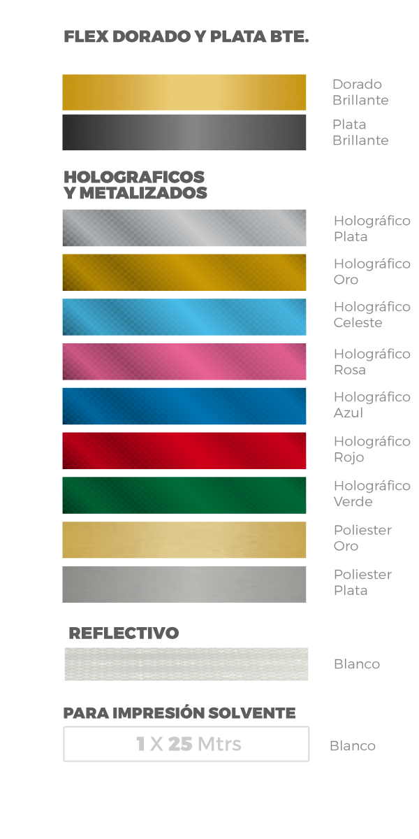 Vinilo Termotransferibles